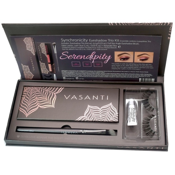 Vasanti Synchronicity Eyeshadow trio kit False Las - Picture 1 of 4